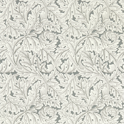 Clarke & Clarke - Acanthus - Slate wallpaper - W0175/02.CAC.0