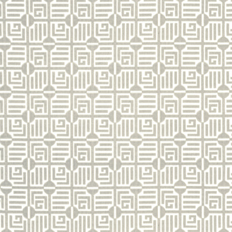 Labyrinth Velvet Flax Fabric - W713647 - Thibaut Fabric