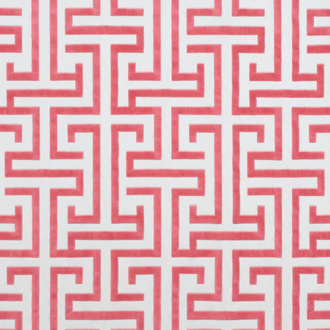 Ming Trail Red Fabric - W775473 - Thibaut Fabric