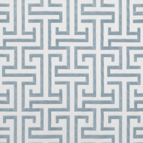 ming trail light blue fabric - w775474 - thibaut fabric