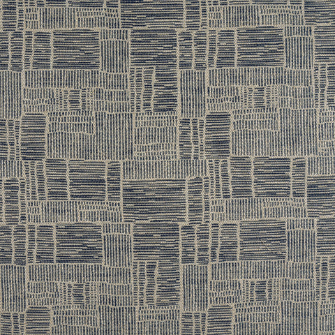 Vario Midnight Fabric - W8125 - Thibaut Fabric