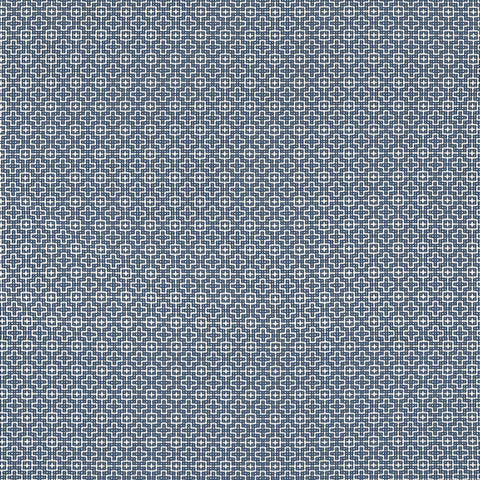 bistro navy fabric - w81732 - thibaut fabric