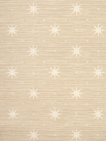 Scalamandre - Big Trixie Cream Wallpaper - WHN 000244002