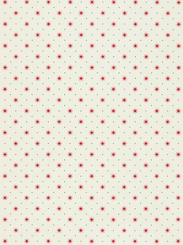 scalamandre - trixie red and black on white wallpaper - whn 000rp1003d