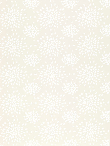 Scalamandre - Fireworks White on Offwhite Wallpaper - WHN 000WP1020