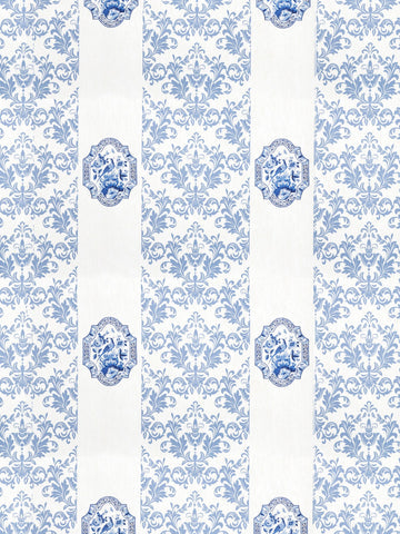 scalamandre - imperial white wallpaper - wnm 0001impe
