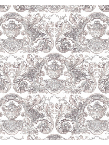 Scalamandre - William and Mary French Gray Wallpaper - WNM 0001WMMY