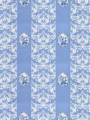 scalamandre - imperial blue wallpaper - wnm 0002impe