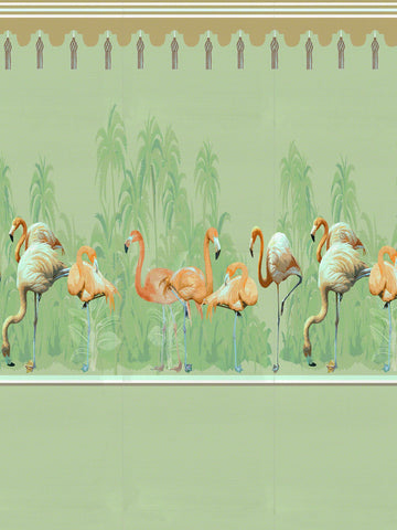 scalamandre - palm springs dyptich left panel granada wallpaper - wnm 0004pslp