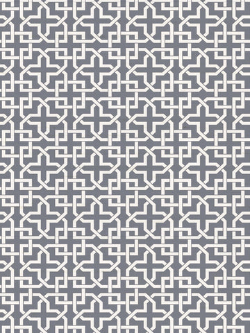 Scalamandre - Infinity Mod Slate Wallpaper - WNM 0007INFI