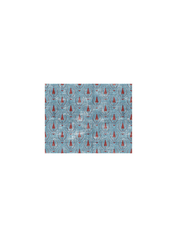 Scalamandre - Byzantine Jewel Blue Wallpaper - WNM 1007BYZA