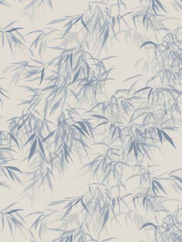 Scalamandre - Jon Indigo Blue Wallpaper - WSB 0005S1011
