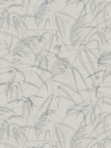 scalamandre - anna misty blue wallpaper - wsb 00081010