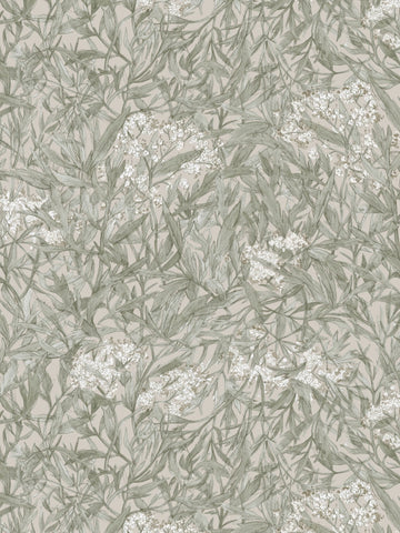 scalamandre - malin sage green wallpaper - wsb 00280225