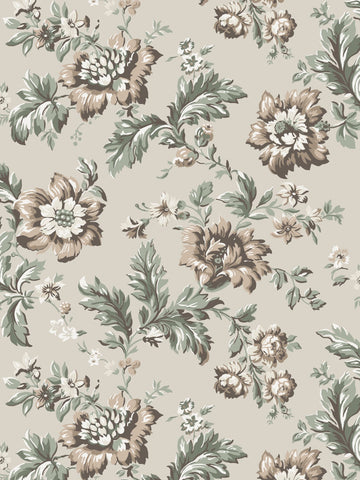 scalamandre - rosenholm wheat wallpaper - wsb 00290407