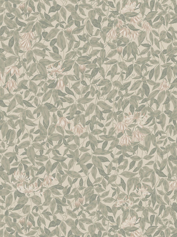 scalamandre - linnea garden green wallpaper - wsb 00380838