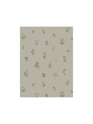 scalamandre - maja sage green wallpaper - wsb 00380841