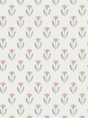 scalamandre - maskrosen pink wallpaper - wsb 0039s1013