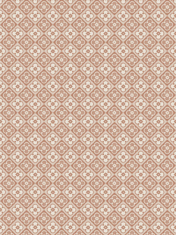 scalamandre - lyckan copper wallpaper - wsb 00511015