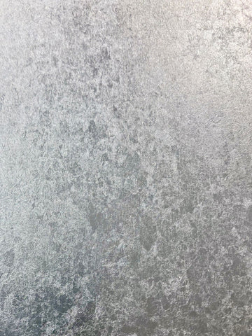 scalamandre - hand hammered leaf champagne wallpaper - wto ml291