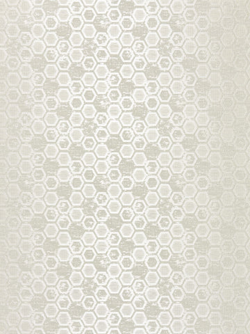 Scalamandre - Hexagon Inspiration Stone Wallpaper - WTT 661424