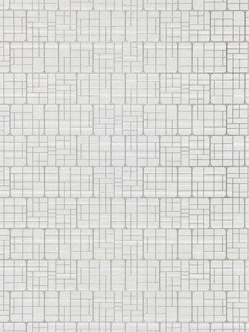 scalamandre - mechanical workmanship frost wallpaper - wtt 661514