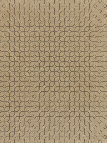 scalamandre - powerful connections saddle wallpaper - wtt 661630