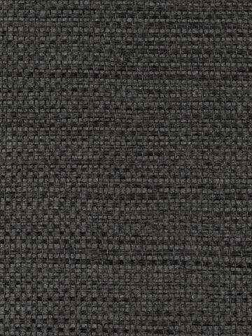 scalamandre - simply sisal noir wallpaper - wtw 0406simp