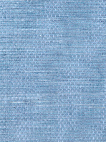 scalamandre - simply sisal blue wallpaper - wtw 0472simp