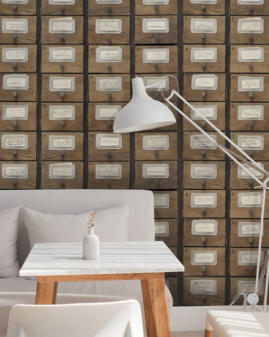 Mind The Gap - APOTHECARY Neutral Wallpaper - WP20264