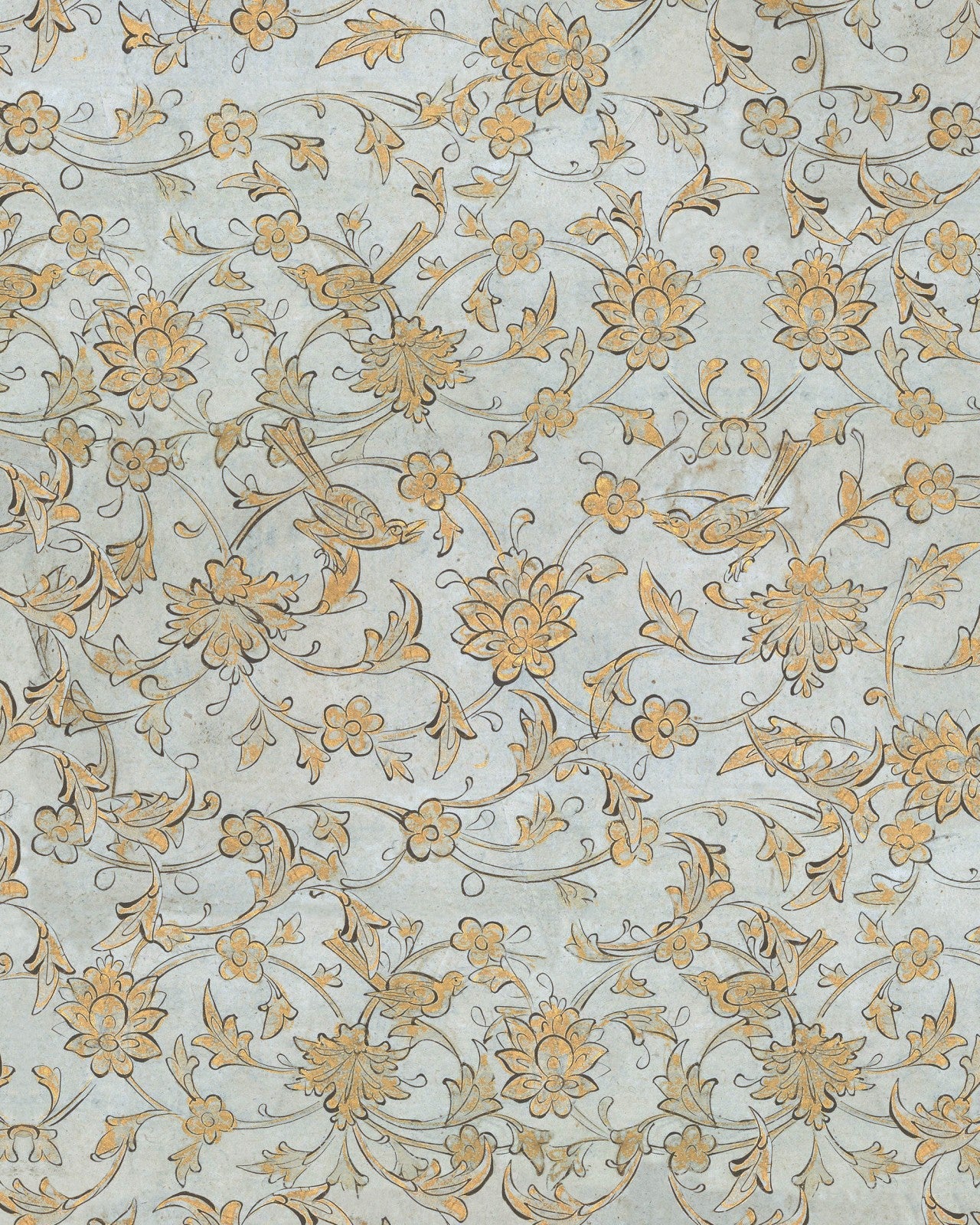 mind the gap - backyard flowering ether blue wallpaper - wp30004
