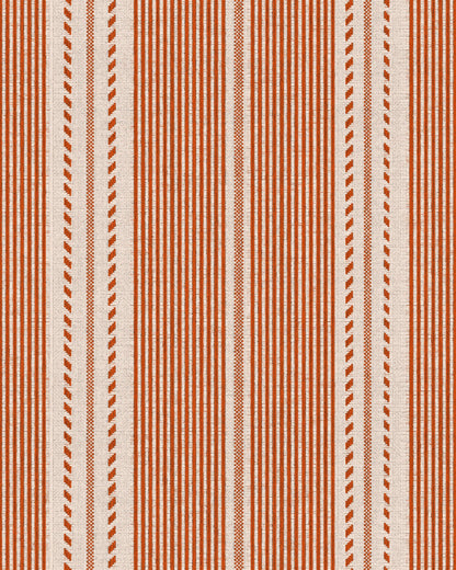 Mind The Gap - BERBER STRIPES Rouge Wallpaper - WP20756