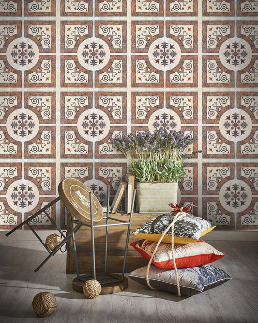 Mind The Gap - BYZANTINE TILE Premium Wallpaper - WP20060
