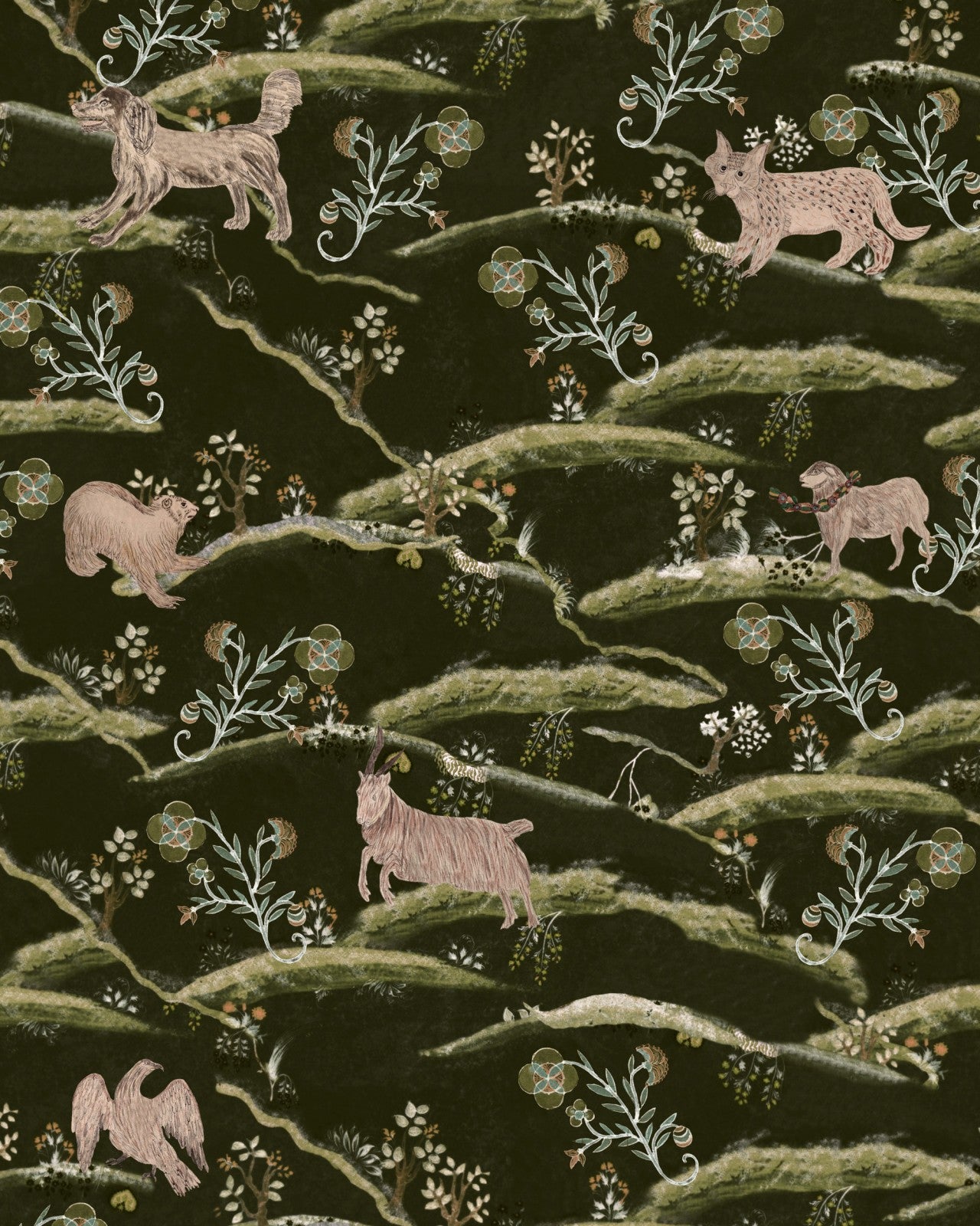 mind the gap - countryside by night wallpaper - wp20541