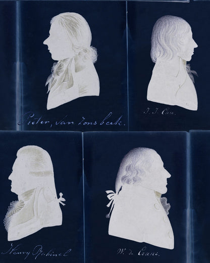 Mind The Gap - DUTCH PORTRAITS Blue Wallpaper - WP20186