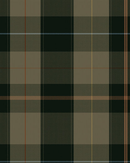 Mind The Gap - EQUESTRIAN PLAID Khaki Wallpaper - WP30109