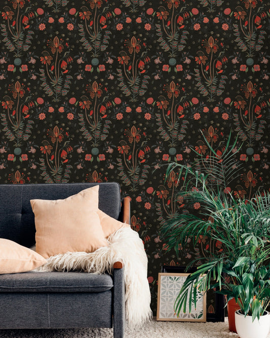 Mind The Gap - GYPSY Anthracite Wallpaper - WP20310