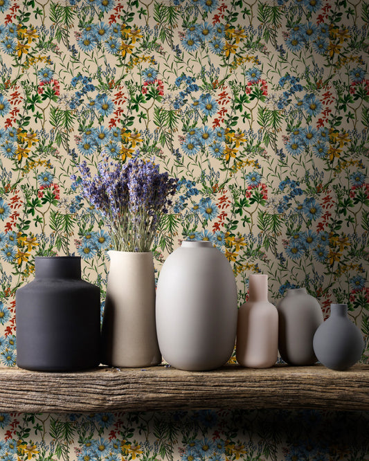 Mind The Gap - SUMMERISH Taupe Wallpaper - WP20308