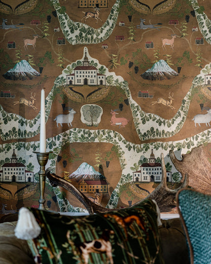 Mind The Gap - GALT‚àö√∫R OF TYROL Taupe  Wallpaper - WP20688