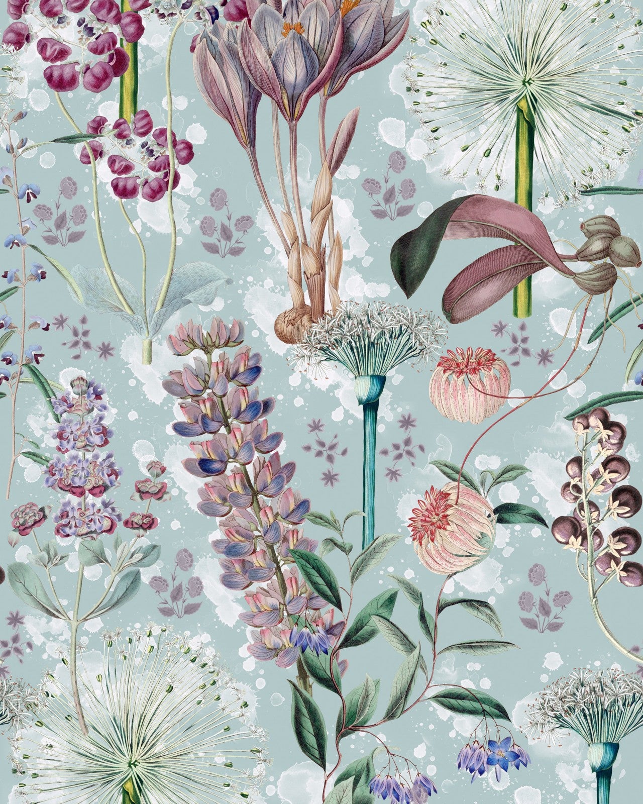 mind the gap - garden of eden aquamarine wallpaper - wp20325
