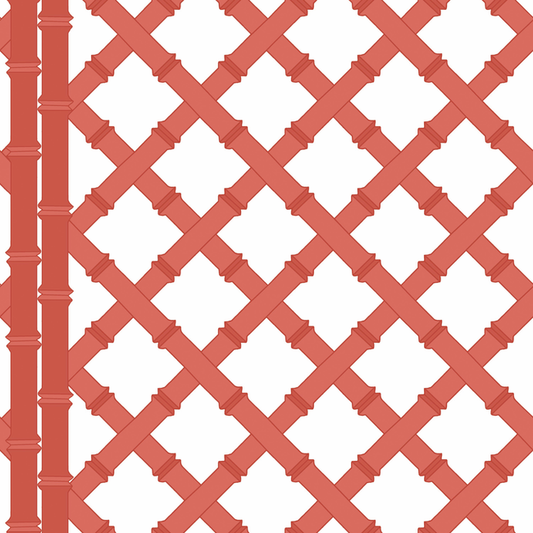 Gaston Y Daniela - Trellis - Blanco/Pomelo - GDW5455.003.0