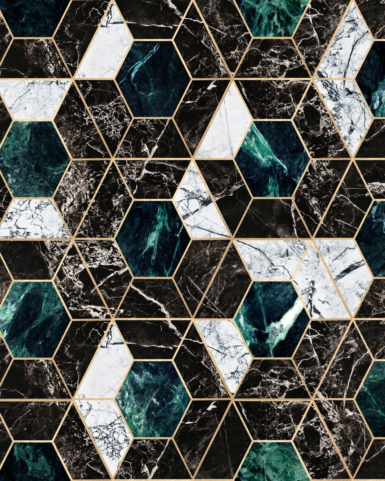 mind the gap - hexa onyx metallic edition wallpaper - wp20294
