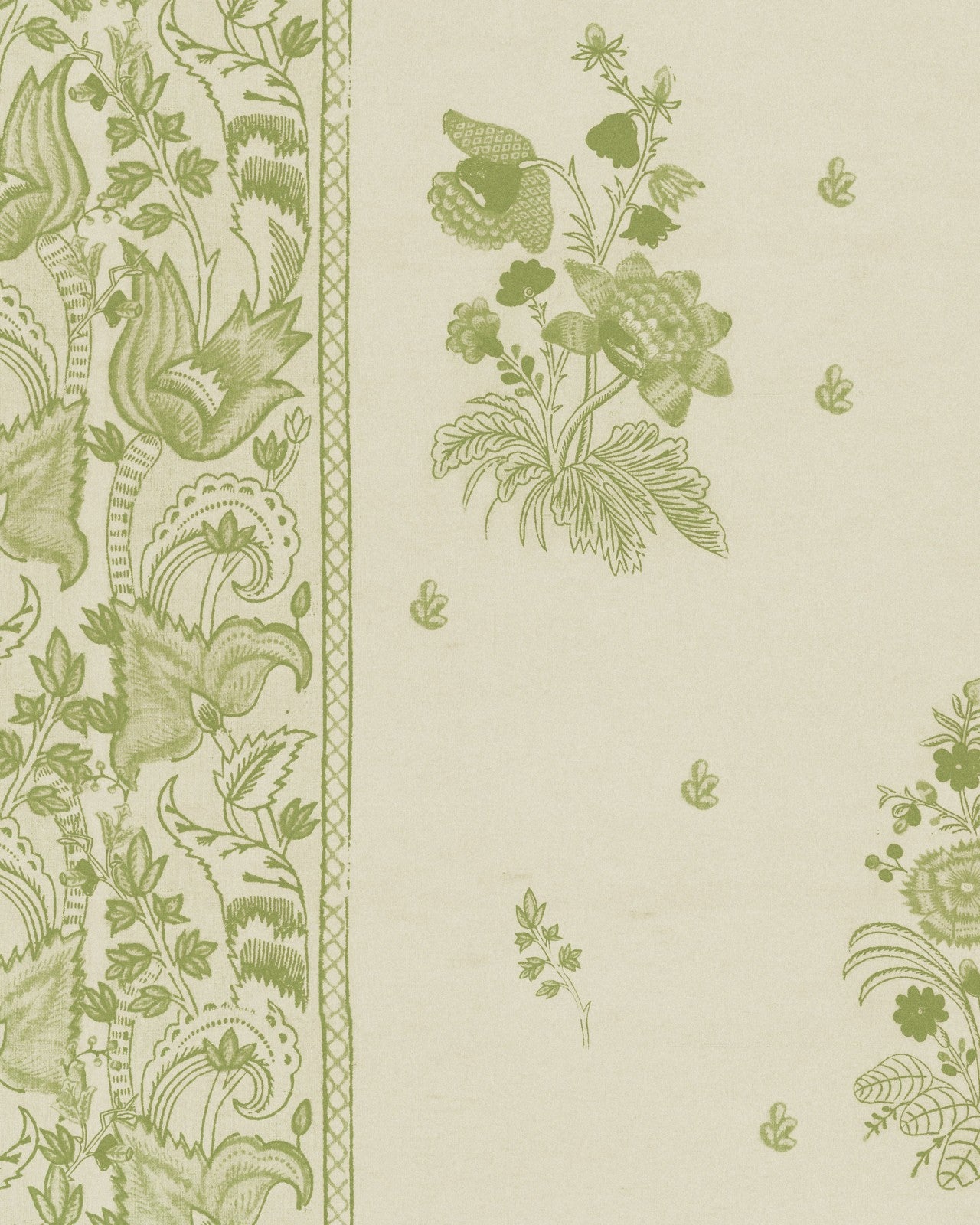 mind the gap - korond floral beechnut wallpaper - wp30021