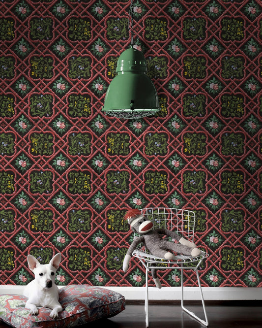Mind The Gap - LATTICEWORK Premium Wallpaper - WP20105