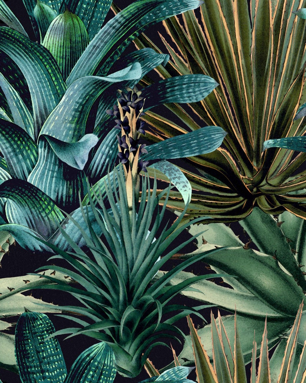 mind the gap - lush succulents wallpaper - wp20164