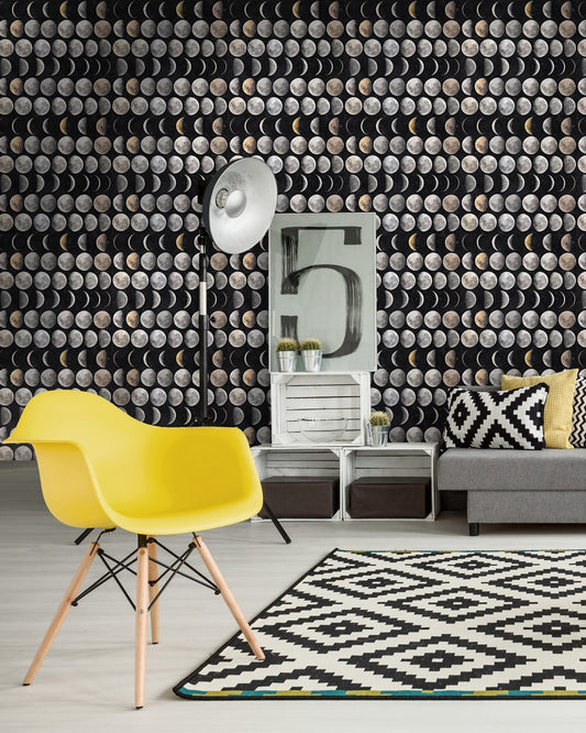 Mind The Gap - MOON PHASES Premium Wallpaper - WP20066