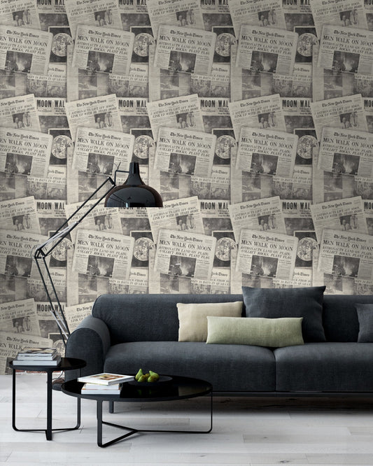 Mind The Gap - MOONWALKER Neutral Premium Wallpaper - WP20016