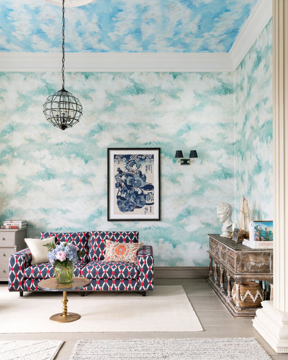 Mind The Gap - NOUAGE Turquoise Wallpaper - WP20789