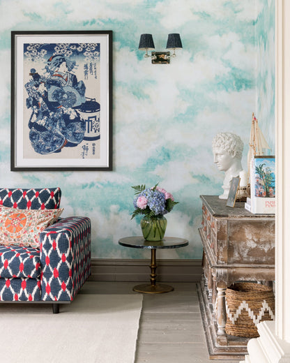 Mind The Gap - NOUAGE Turquoise Wallpaper - WP20789