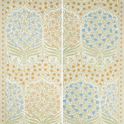 Lee Jofa - Sameera Paper - Sapphire/Gold - P2017100.540.0